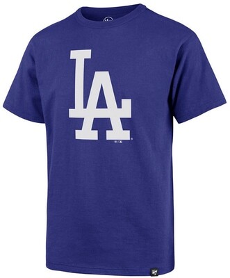 Los Angeles Dodgers Men's 47 Brand Logo T-Shirt Los Angeles Dodgers Men's 47 Brand Logo T-Shirt