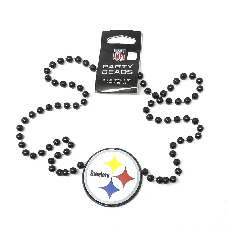 Pittsburgh Steelers Party Beads Necklace