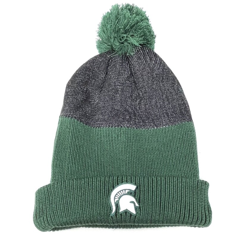 Michigan State Spartans Men's Cuffed Pom Knit Hat