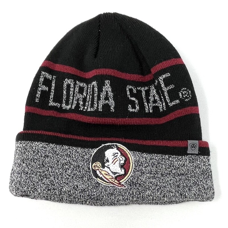 Florida State Seminoles Men's Top of the World Cuffed Knit Hat