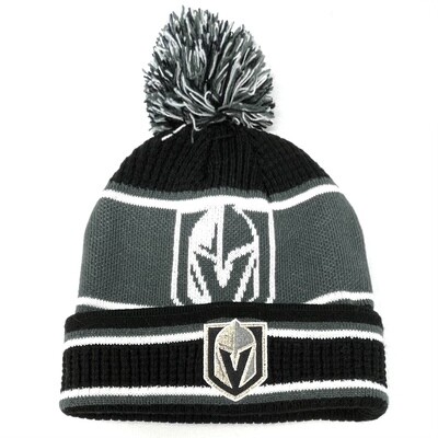 Vegas Golden Knights Youth NHL Cuffed Pom Knit Hat