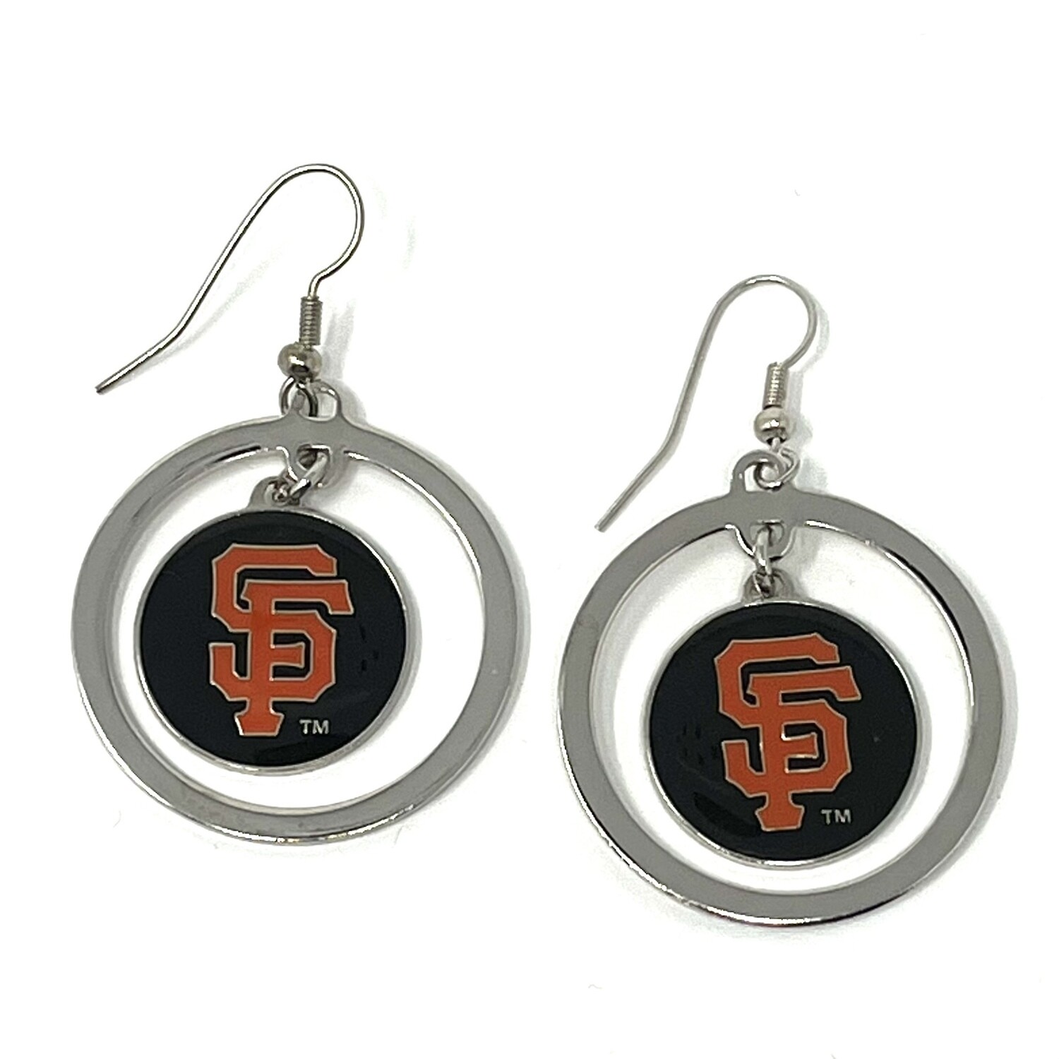 San Francisco Giants Logo Hoop Earrings