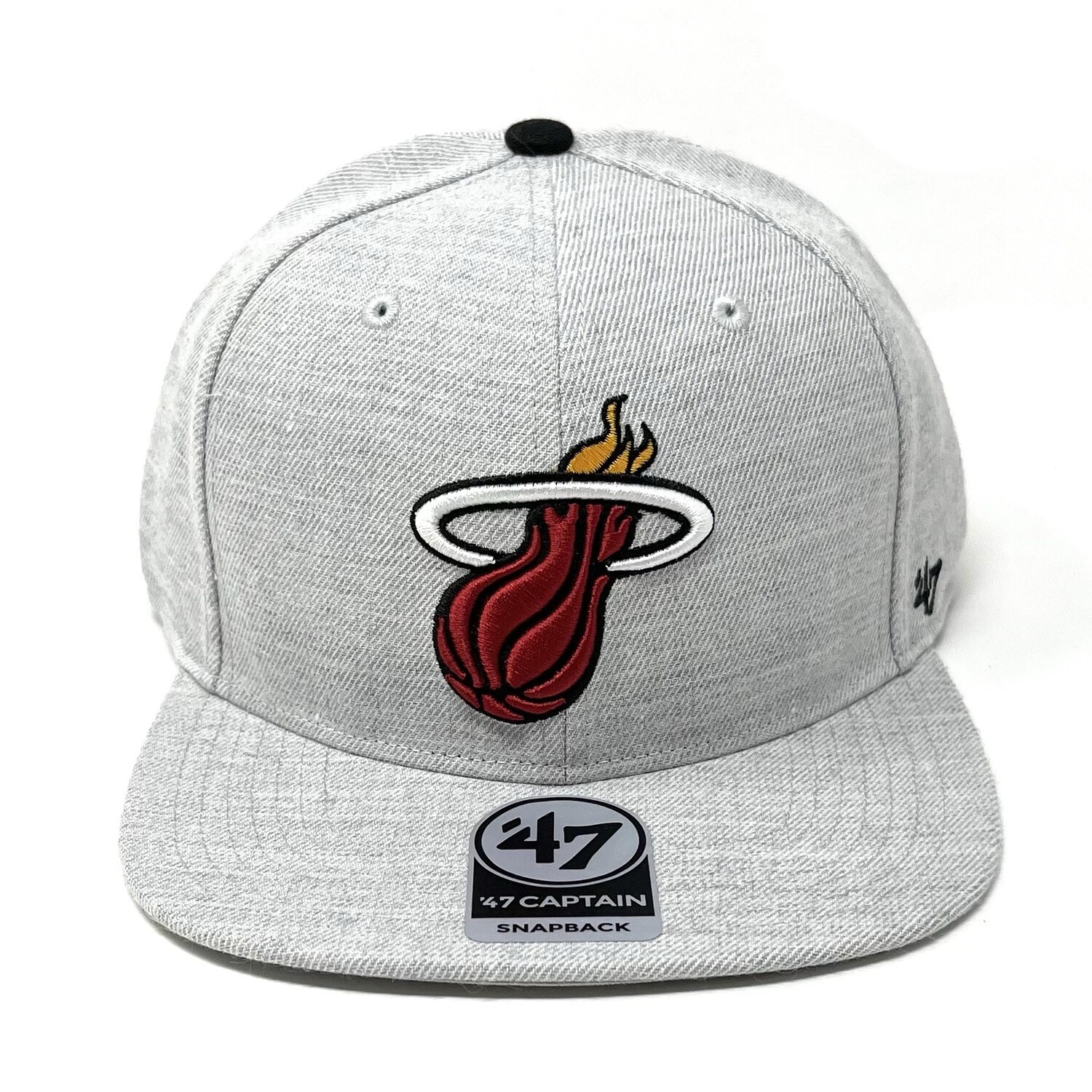 Miami Heat Men’s 47 Brand Captain Snapback Hat