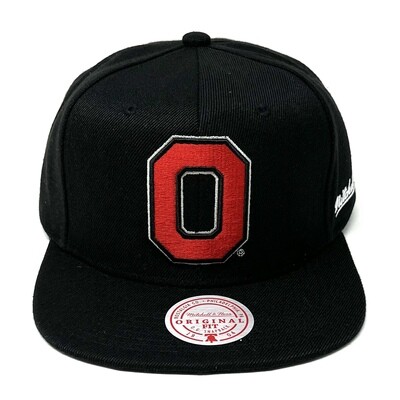 Ohio State Buckeyes Men’s Dropback Mitchell & Ness Snapback Hat