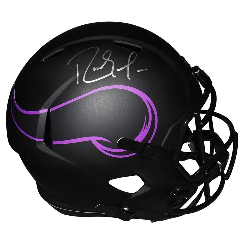 Minnesota Vikings Randy Moss Autographed Full Size Eclipse Replica Helmet