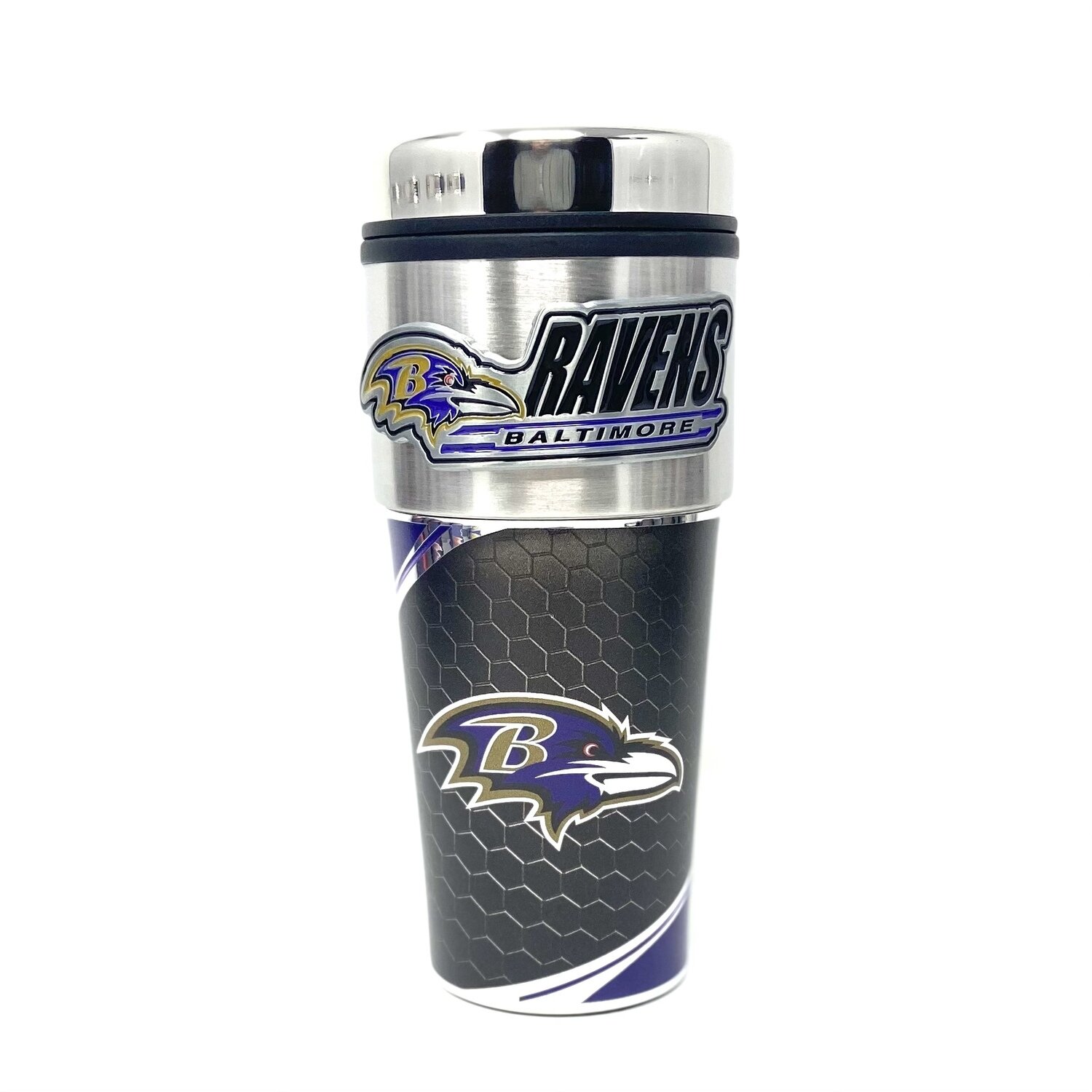 Baltimore Ravens 16oz Travel Tumbler