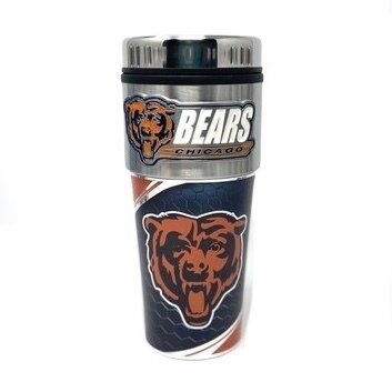 Chicago Bears 16oz Travel Tumbler