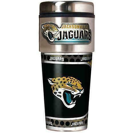 Jacksonville Jaguars 16oz Travel Tumbler