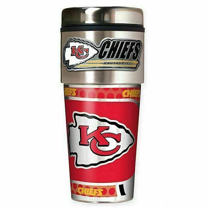 Kansas City Chiefs 16oz Travel Tumbler