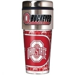 Ohio State Buckeyes Helemt / Athletic O Tumbler - 16oz - Everything Buckeyes