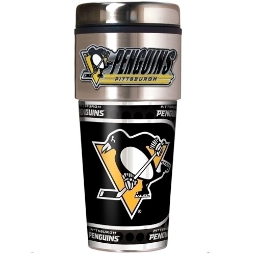 Pittsburgh Penguins 16oz Travel Tumbler