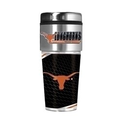 Texas Longhorns 16oz Travel Tumbler