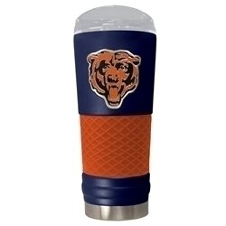 Chicago Bears 18oz Draft Travel Tumbler