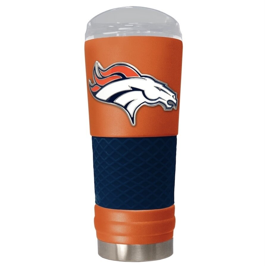 Denver Broncos 18oz Draft Travel Tumbler