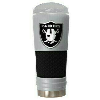 Las Vegas Raiders 18oz Draft Travel Tumbler