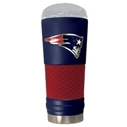 New England Patriots 18oz Draft Travel Tumbler
