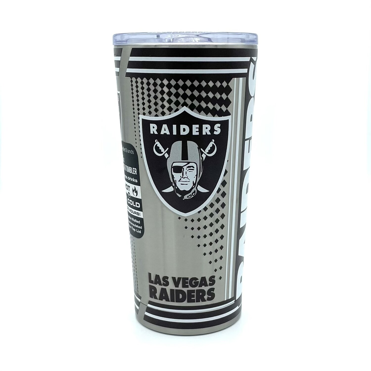 Las Vegas Raiders 20oz. Tie-Dye Stainless Steel Tumbler