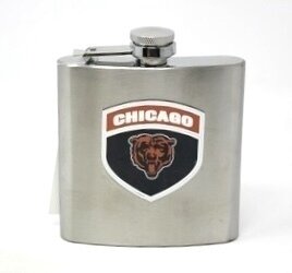 Chicago Bears 6oz Stainless Steel Flask