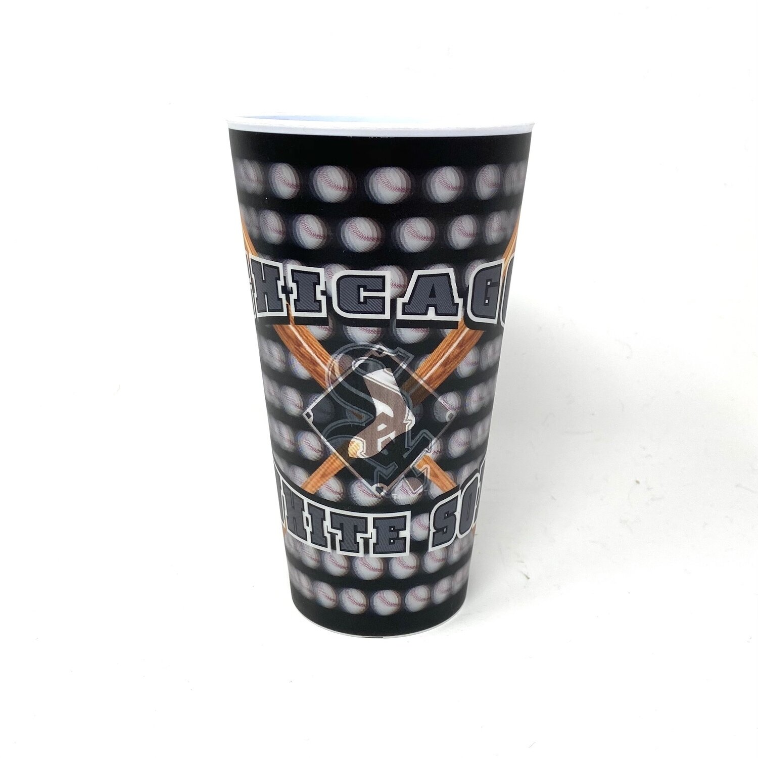 Chicago White Sox 16oz Plastic Drinking Glass