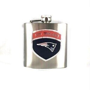 New England Patriots 6oz Stainless Steel Flask