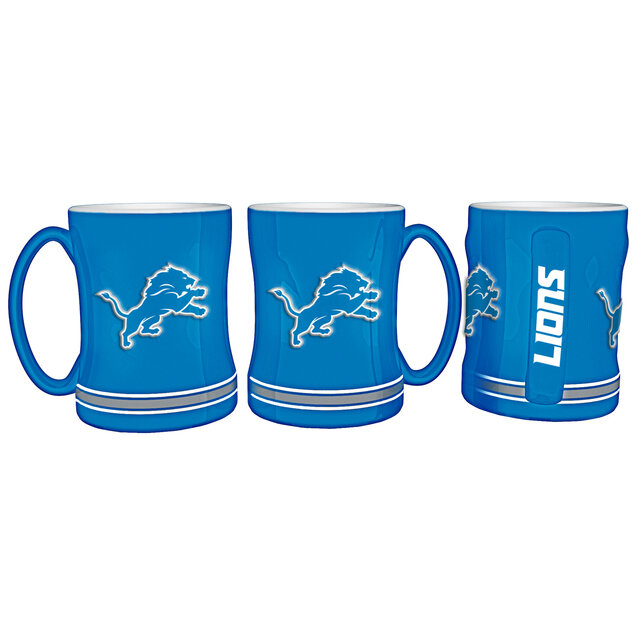 Detroit Lions 14oz Relief Coffee Mug