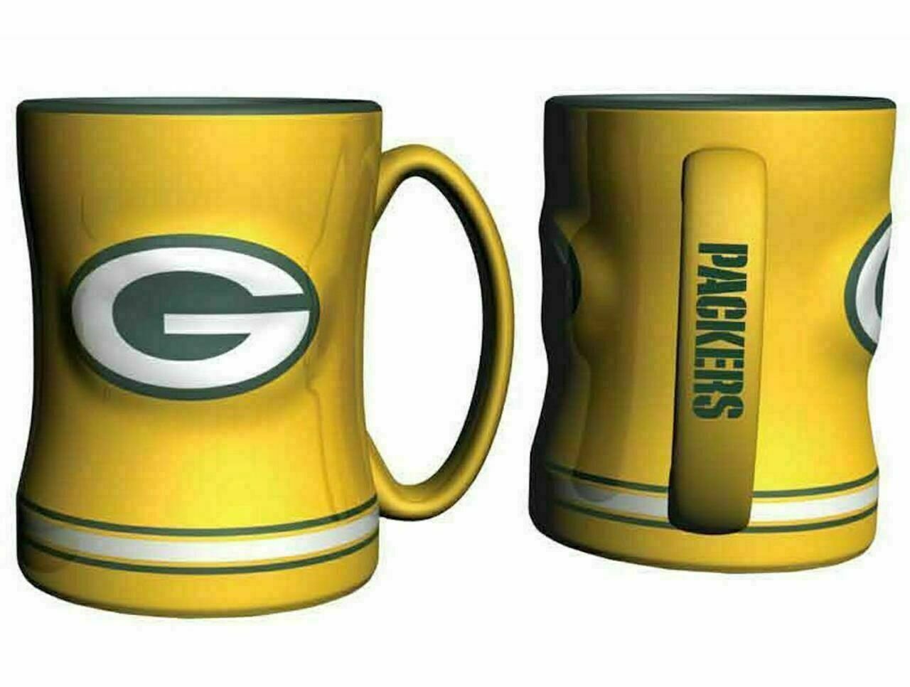Green Bay Packers 14oz Relief Coffee Mug