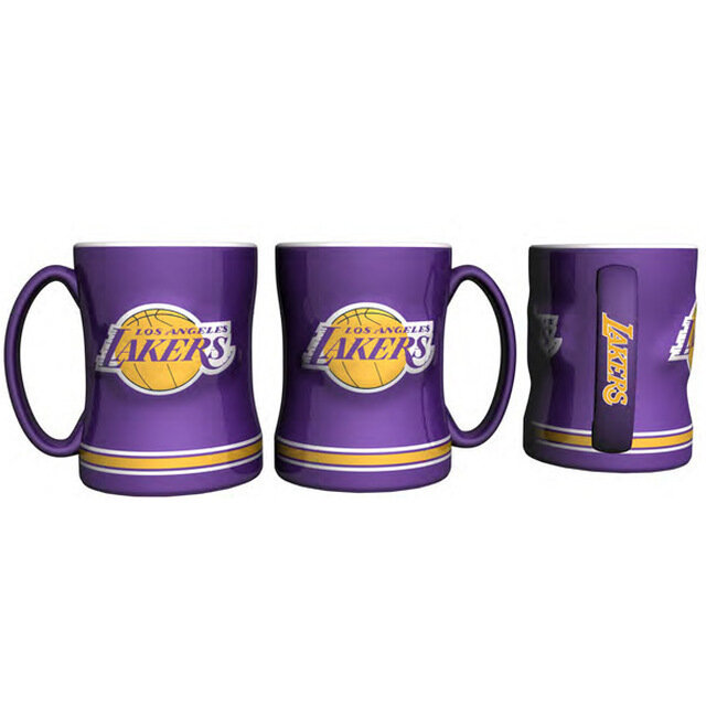 Los Angeles Lakers 14oz Relief Coffee Mug
