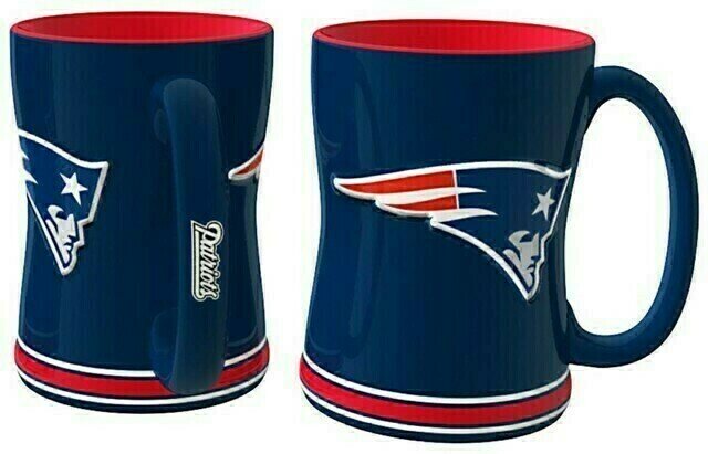 New England Patriots 14oz Relief Coffee Mug