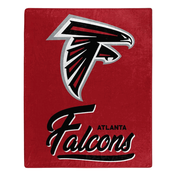 Atlanta Falcons 50" x 60" Signature Plush Raschel Blanket