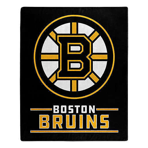 Boston Bruins 50" x 60" Plush Raschel Blanket