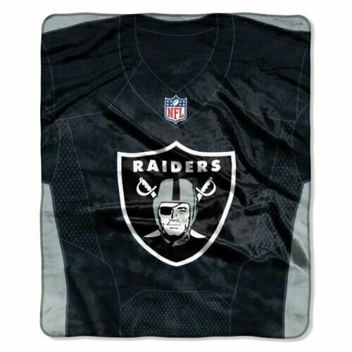 Las Vegas Raiders 50" x 60" Plush Raschel Blanket