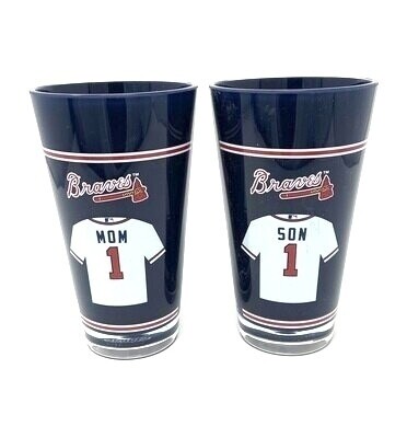 Atlanta Braves 20oz Plastic Drinking Glass Atlanta Braves 20oz Plastic Drinking Glass