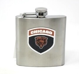 Chicago Bears 6oz Stainless Steel Flask