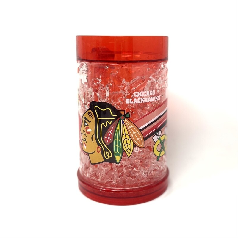 Chicago Blackhawks 16oz Crystal Mug