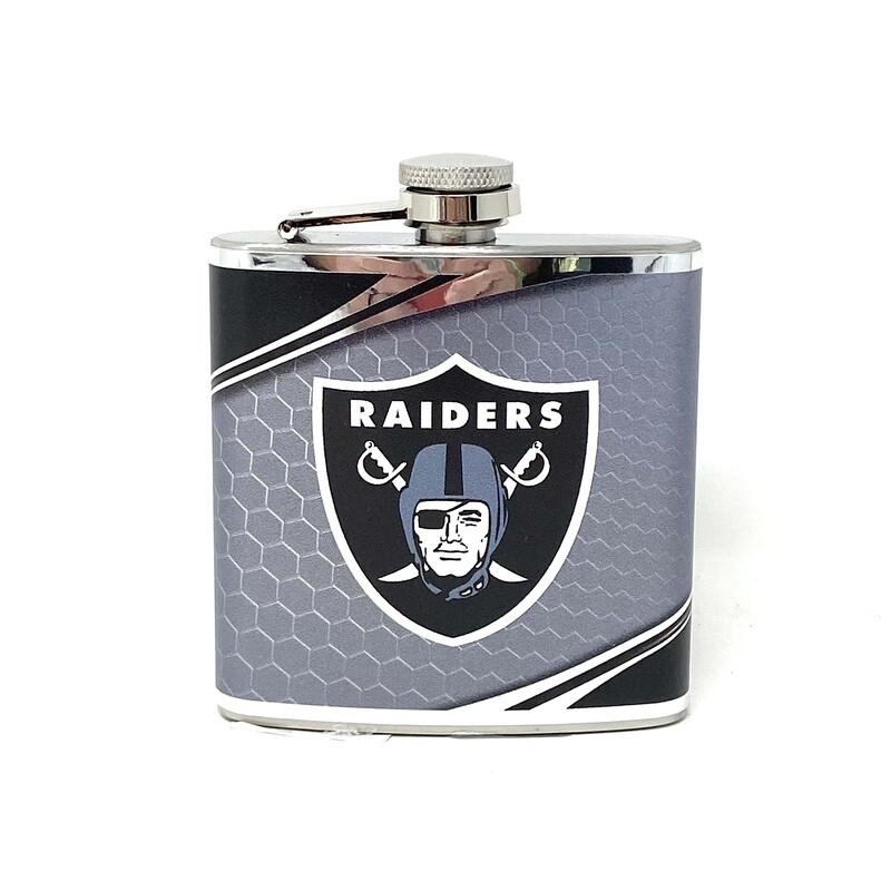 Las Vegas Raiders 6oz Hip Flask