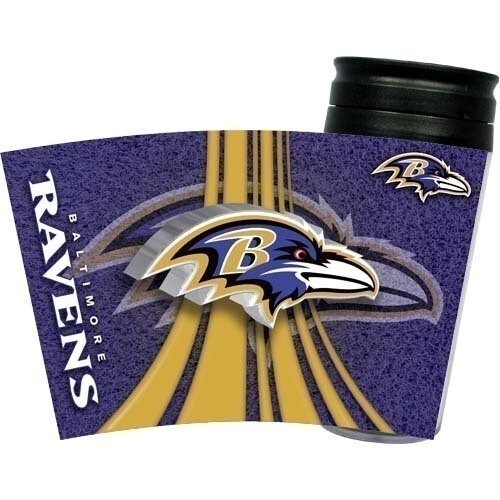 Baltimore Ravens 16oz Acrylic Travel Tumbler