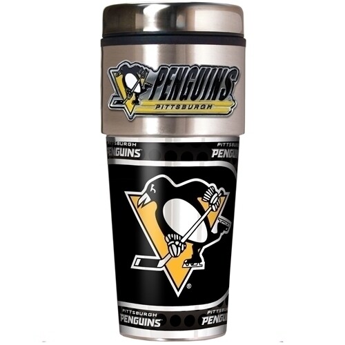 Pittsburgh Penguins 16oz Travel Tumbler