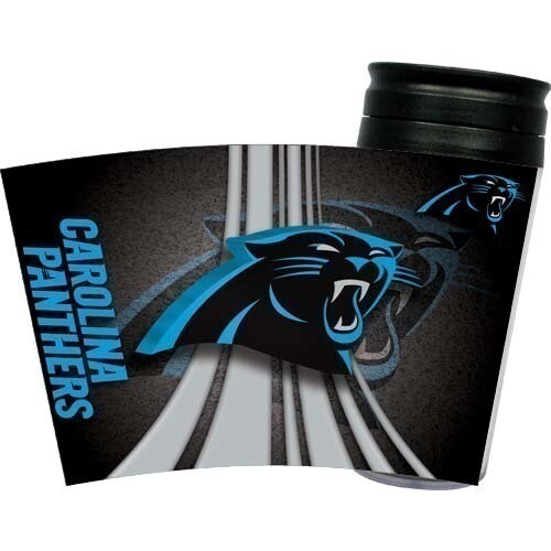 Carolina Panthers 16oz Acrylic Travel Tumbler Carolina Panthers 16oz Acrylic Travel Tumbler
