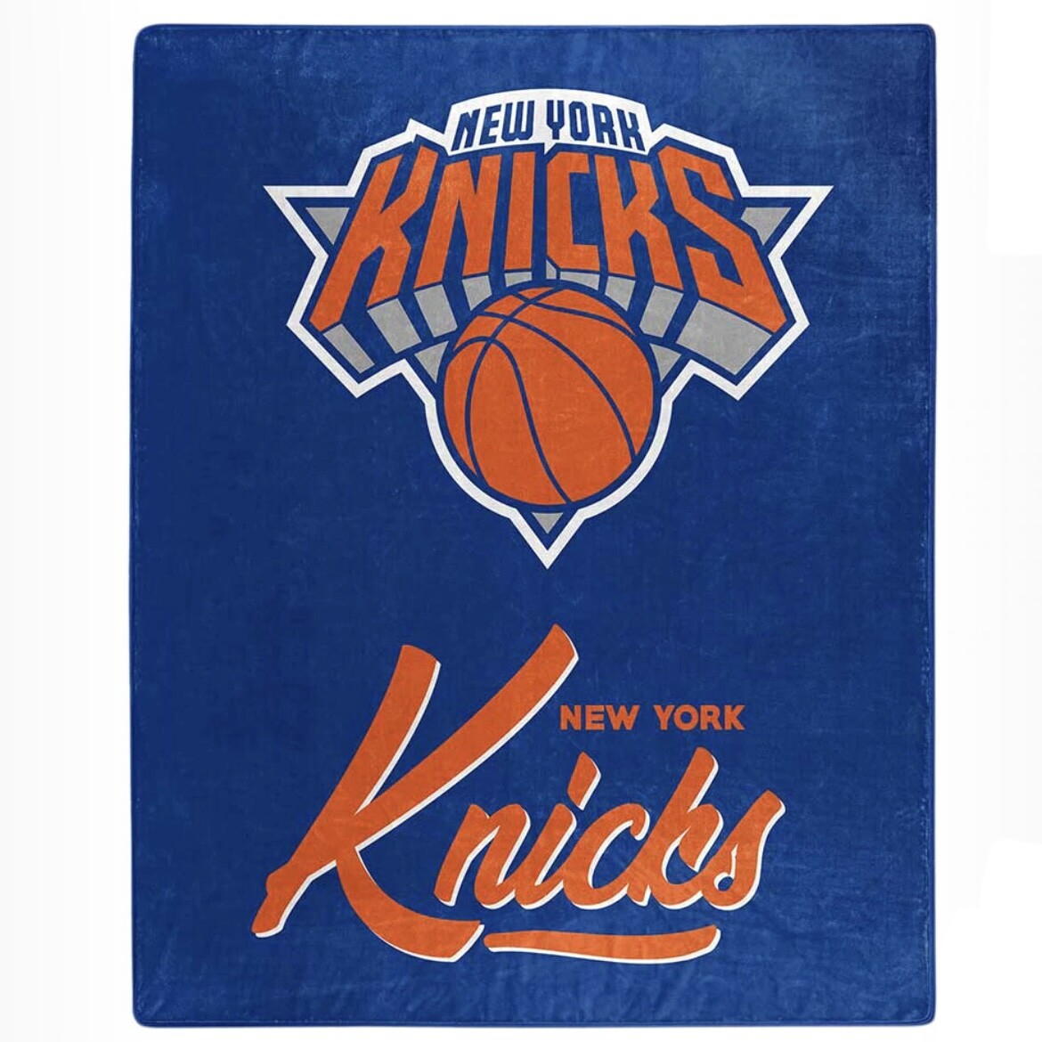 New York Knicks 50" x 60" Signature Plush Raschel Blanket