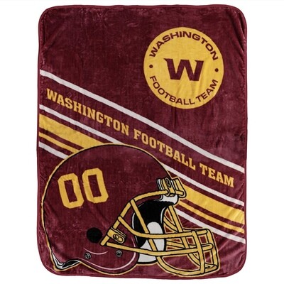Washington Football Team 60" x 80" Plush Raschel Blanket