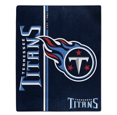 Tennessee Titans 50 Tennessee Titans 50" x 60" Plush Raschel Blanket