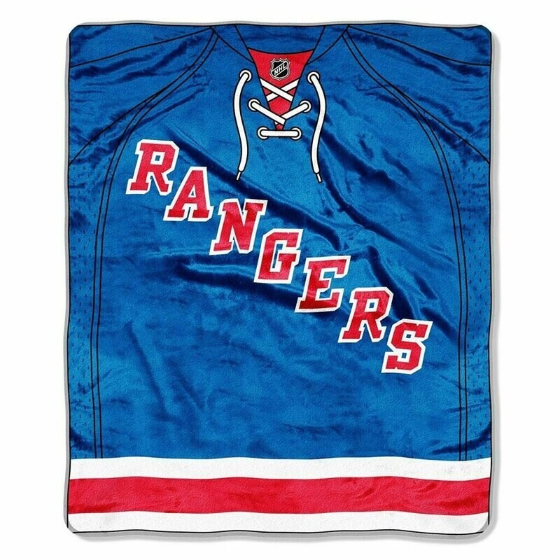 New York Rangers 50 New York Rangers 50" x 60" Plush Raschel Blanket