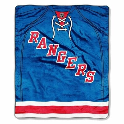 New York Rangers 50" x 60" Plush Raschel Blanket