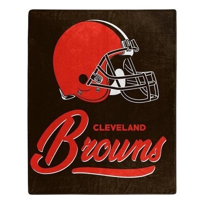 Cleveland Browns 50" x 60" Signature Plush Raschel Blanket