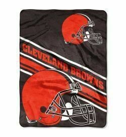 Cleveland Browns 60" x 80" Plush Raschel Blanket