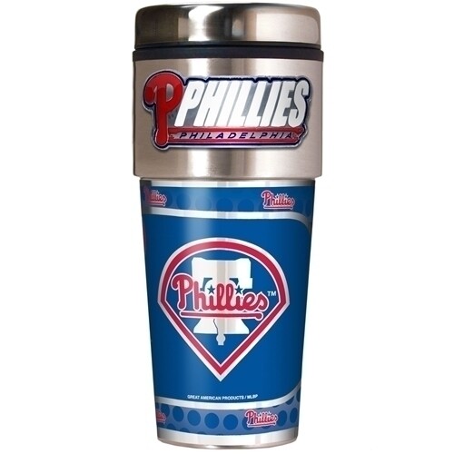 Philadelphia Phillies 16oz Travel Tumbler