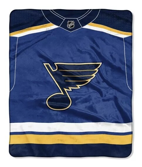 St. Louis Blues 50 St. Louis Blues 50" x 60" Plush Raschel Blanket
