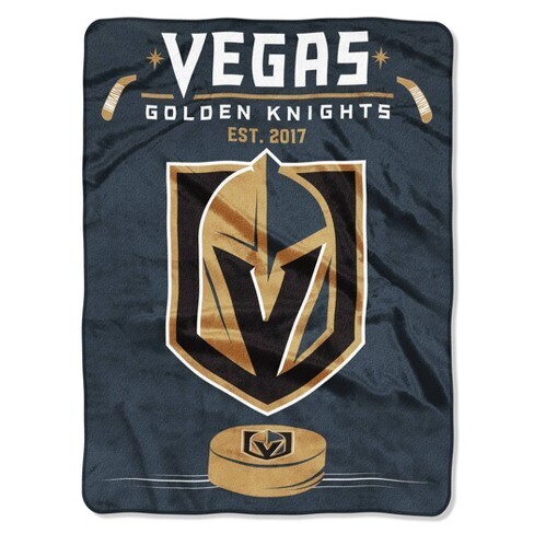 Vegas Golden Knights 60" x 80" Plush Raschel Blanket