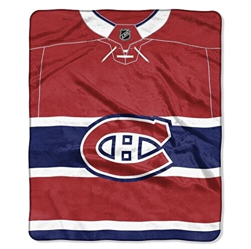 Montreal Canadiens 50 Montreal Canadiens 50" x 60" Plush Raschel Blanket