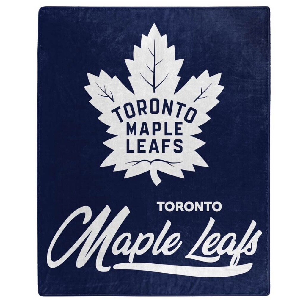 Toronto Maple Leafs 50" x 60" Signature Plush Raschel Blanket